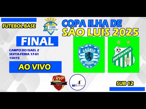 GRÊMIO MARANHENSE  X  ESPERANÇA   |   FINAL SUB 12 COPA ILHA DE SÃO LUÍS 202