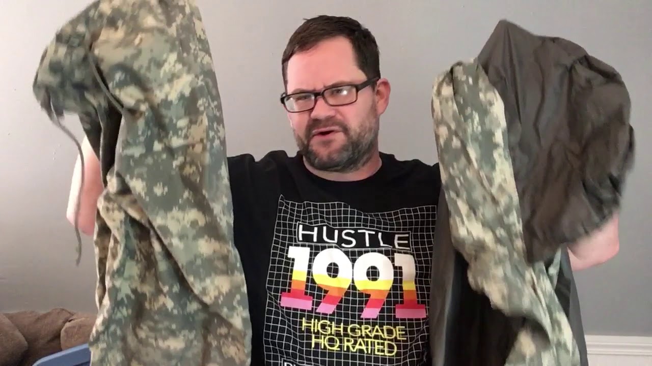 Military clothing to sell on ebay