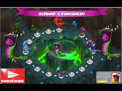 Boss Challenge |  Caterpiller Dragon | Winter finale | level 4 Dragon mania legends