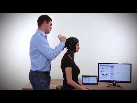 How to mount eeg cap with smarting