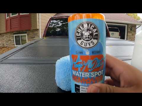 Chemical guys heavy water spot remover  does it work???