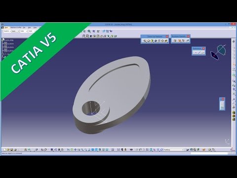 3 16 Nocke with mastersketch Catia v5 Training Mastersketch copy paste special