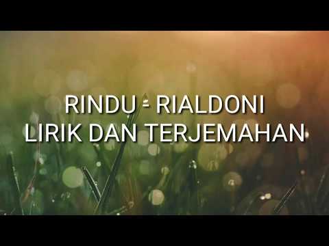 Lagu Meurindu - RIALDONI {Lirik dan Terjemahan}