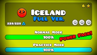 ICELAND FULL VERSION! BY: INIDEVY4732 (Full HD) || Geometry Dash 2.113