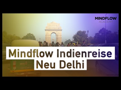 Tag 1 MindFlow Indienreise - Riksha Fahrt Neu Delhi