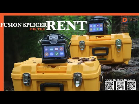 Fusion Splicer for Rental & Supports