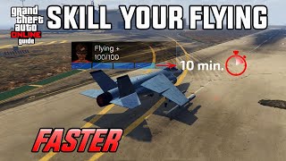 Skill your flying level quicker with this method [ SPEEDSKILL GUIDE ] GTA 5 Online