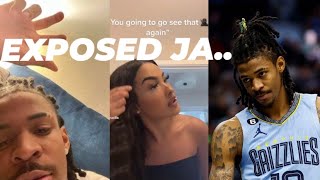 SHE EXPOSED JA MORANT..
