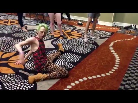 Laganja Estranja's drag dance workshop- full video