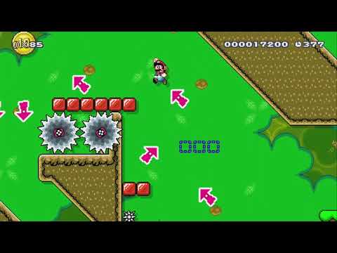 Adventures in the Jungle by APA9 - Super Mario Maker 2 - No Commentary 1bv 1bw