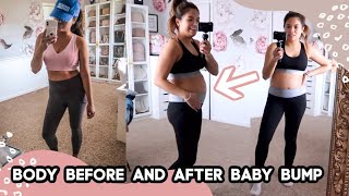 BODY BEFORE AND AFTER PREGNANCY | 5 MONTHS PREGNANT