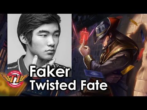 Faker picks Twisted Fate