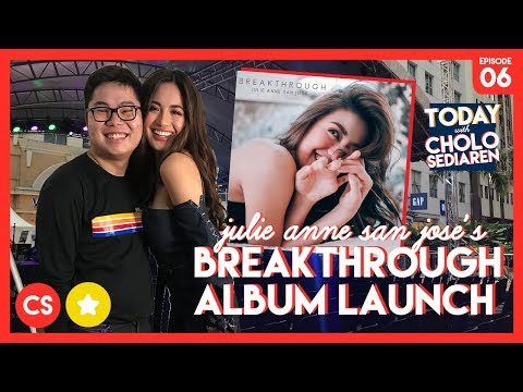 Breakthrough Album Launch (feat. Julie Anne San Jose, Fern.) | Cholo Sediaren