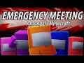 EMERGENCY MEETING Among Us Minecraft Animation