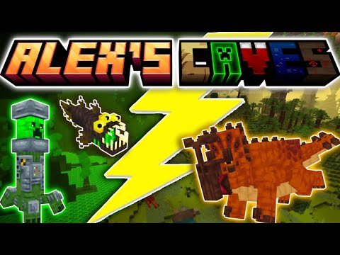 🌏TRAPPED IN ALEX'S CAVES! 😱 MINECRAFT 1.20.1