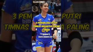 Download lagu WOW‼️Inilah Pemain Voli Putri Indonesia Paling Tinggi⁉️#shorts #volleyball #megawati #feedshorts mp3