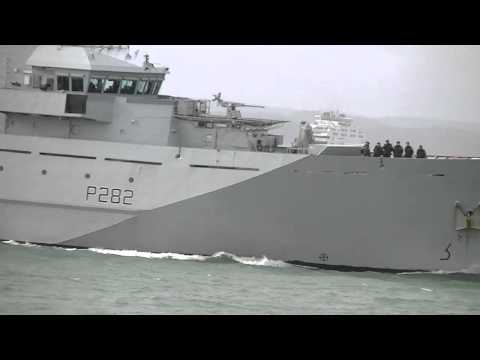HMS Severn P282 Southsea 19/10/2014