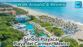 Sandos Playacar Walk Around & Review, Playa del Carmen, Mexico 4K