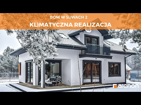 Dom w śliwach 2 – Klimatyczna realizacja I ARCHON+ Projekty Domów