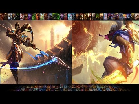 SKT T1 Faker - Xin Zhao vs Ekko |11/23/2016