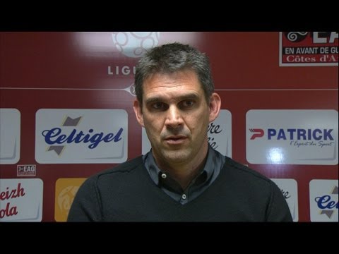 Conférence de presse EA Guingamp - RC Lens (7-0) / 2012-13