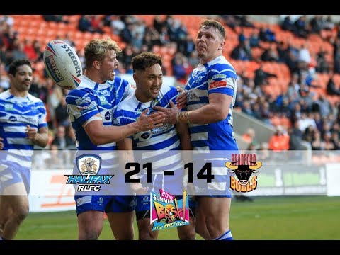 Halifax RLFC v Bradford Bulls Summer Bash 2019  ( 21 14 )  Highlights