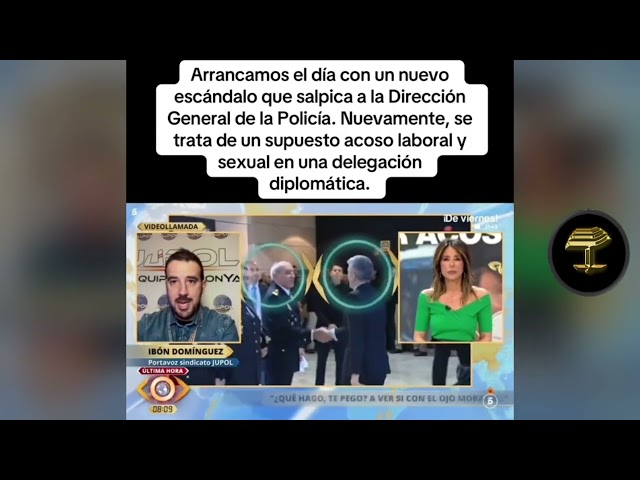 Aunque parezca increíble este es un jefe de policía a su subordinada en una embajada de España