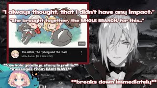 The goodbye video by the whole NIJISANJI EN made Fulgur break down immediately.