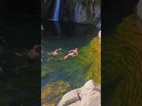 Cascadas de Cristal 🎯 Paraje Paso del Guanaco Altas Cumbres Traslasierra Córdoba ♥️ Argentina.