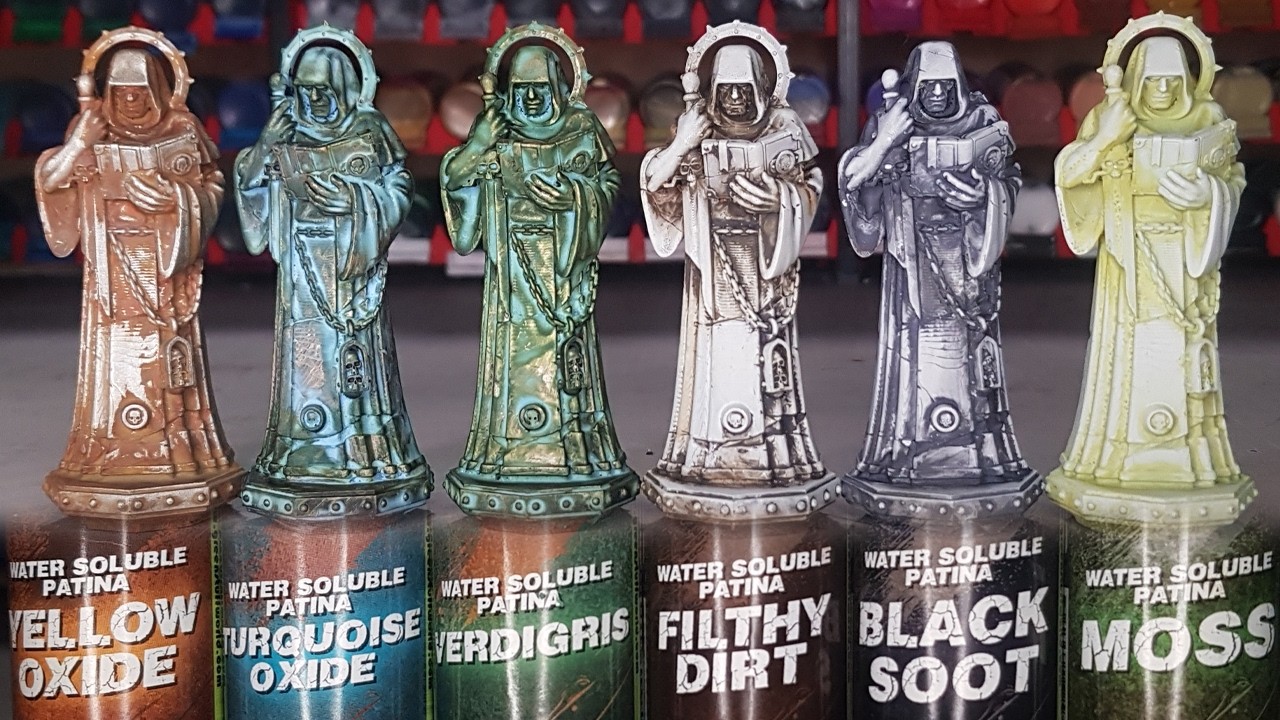 6 EASY Painting Techniques with GreenStuffWorld Patinas