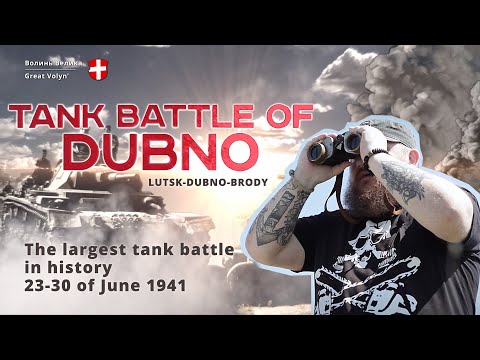 Tank battle of Dubno-Brody. 1941 [The largest tank battle in history]