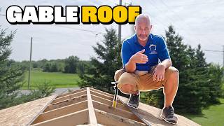 DIY Backyard Shed | Framing a Gable Roof