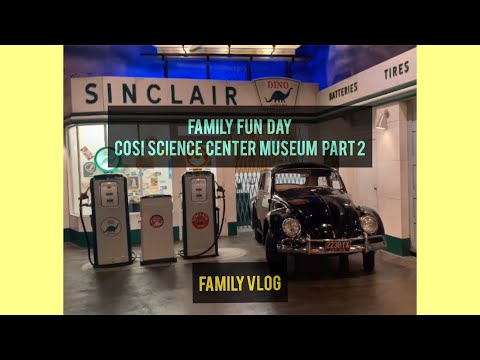 Science Museum- COSI Science Center Part 2 | Family Vlog | Family Fun Day