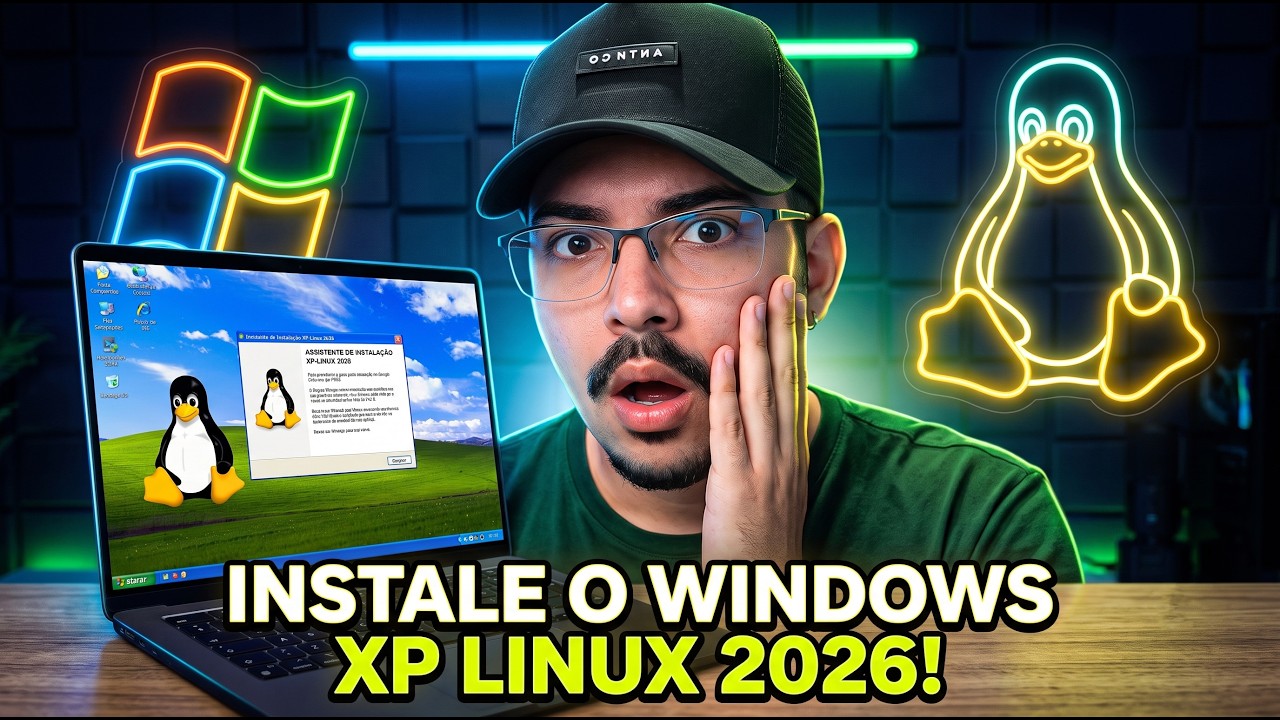 Como Instalar o Windows XP Linux: Rápido, Leve e Pronto para Uso!