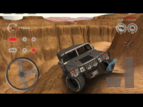 Offroad Drive Dessert: Hummer Offroad 4x4 Driving Simulator - Car Game Android Gameplay