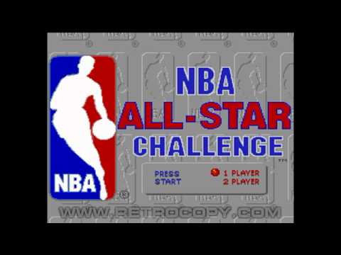 nba all star challenge sega genesis