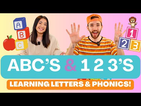 Learning ABC's + 1 2 3's | Fun Learning For Children | Phonics | Christian