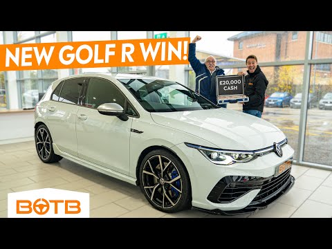 "Absolutely Unreal!" New Golf R + £20,000 CASH! BOTB WINNER