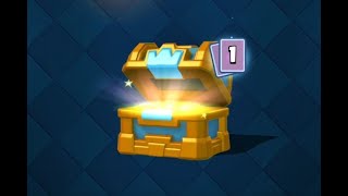 Getting legendary in golden chest | Clash Royale