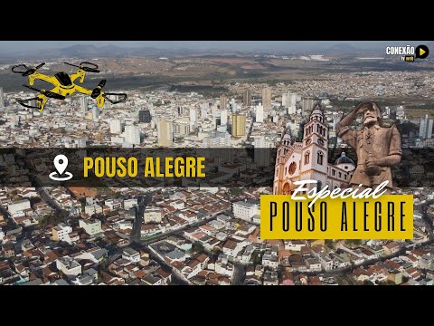 Sobrevoando a cidade de Pouso Alegre - MG