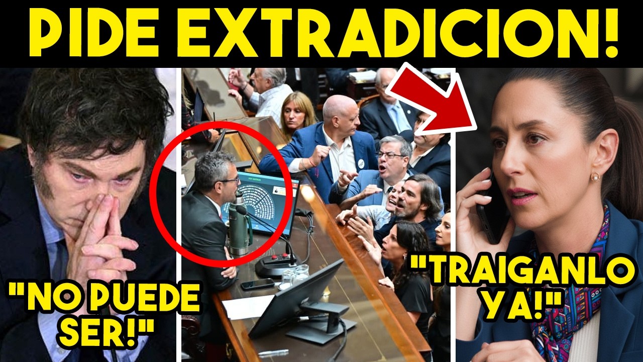 ARDE TROYA! CLAUDIA PIDE EXTRADICION. FRACASA PLAN DE EU, MILEI SE HUNDE. NUNCA LO IMAGINO. ADIOS