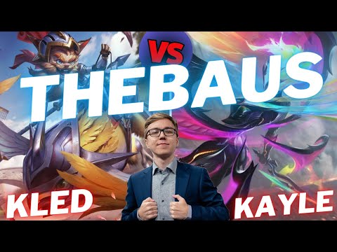 THEBAUS | KLED VS KAYLE | TOP GAMEPLAY | Patch 16.1 / Season 16 | #LeagueofLegends