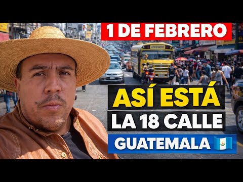 Burned-down plaza 🥵 and 18th Street 😱🇬🇹