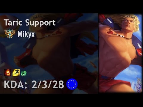Taric Support vs Karma - Mikyx - EUW Challenger Patch 6.24
