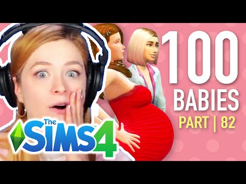 Single Girl Tries The 100 Baby Challenge In The Sims 4 | Part 82