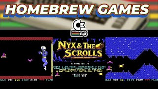Nyxy & The Scrolls - New Commodore 64 Game 2026