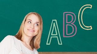 Aprender alemán - El Abecedario - A1