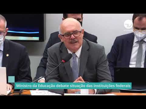 Ministro da Educação debate situação das instituições federais - 20/10/21