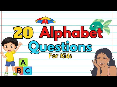Alphabet Test for Kindergarten | Learn Phonics | Letter Game for Toddler - YouTube