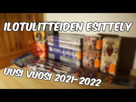 Ilotulitteiden Esittely | Uusi Vuosi 2021-2022